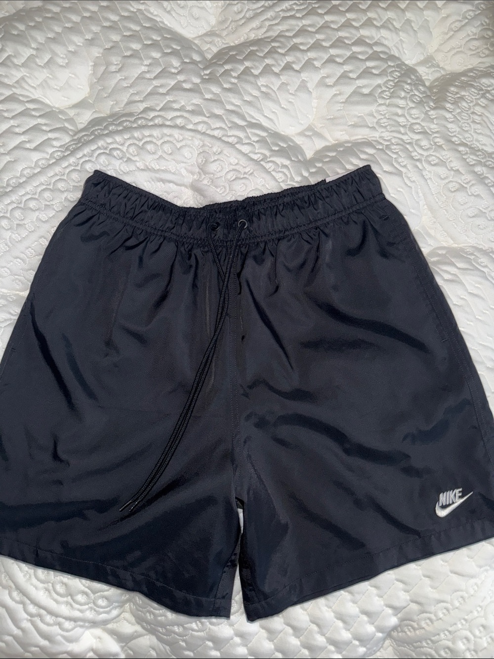 Nike Black Men's Athletic Swim/Training Shorts